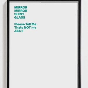 🌟5 Decal/Stickers for $10🌟 mirror mirror funny glass decal for room, bathroom,